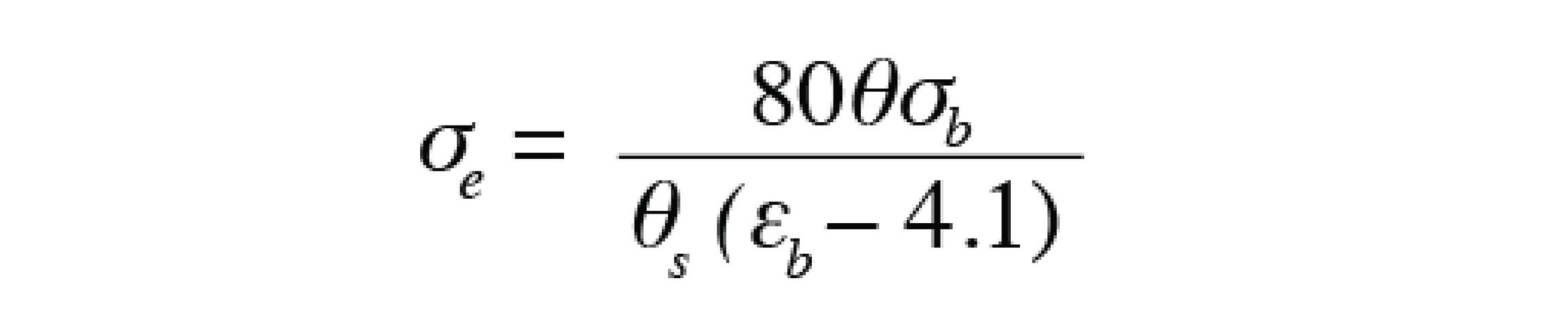 Pore Water Electrical Conductivity Equation 4