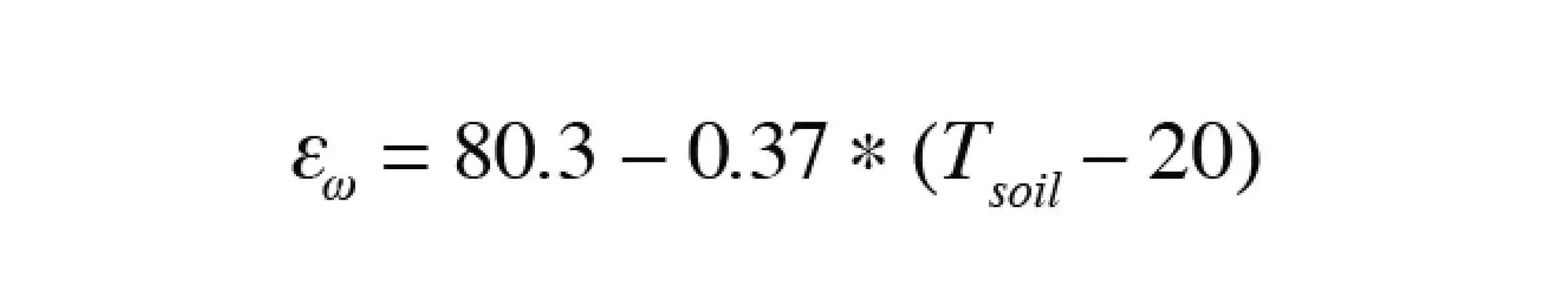 Real Portion pf Dielectric Permittivity