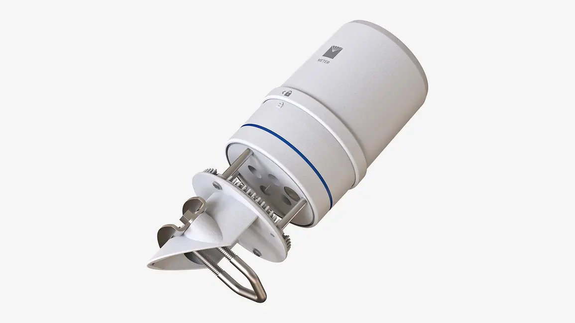 A photograph of the ATMOS 41 all-in-one weather station