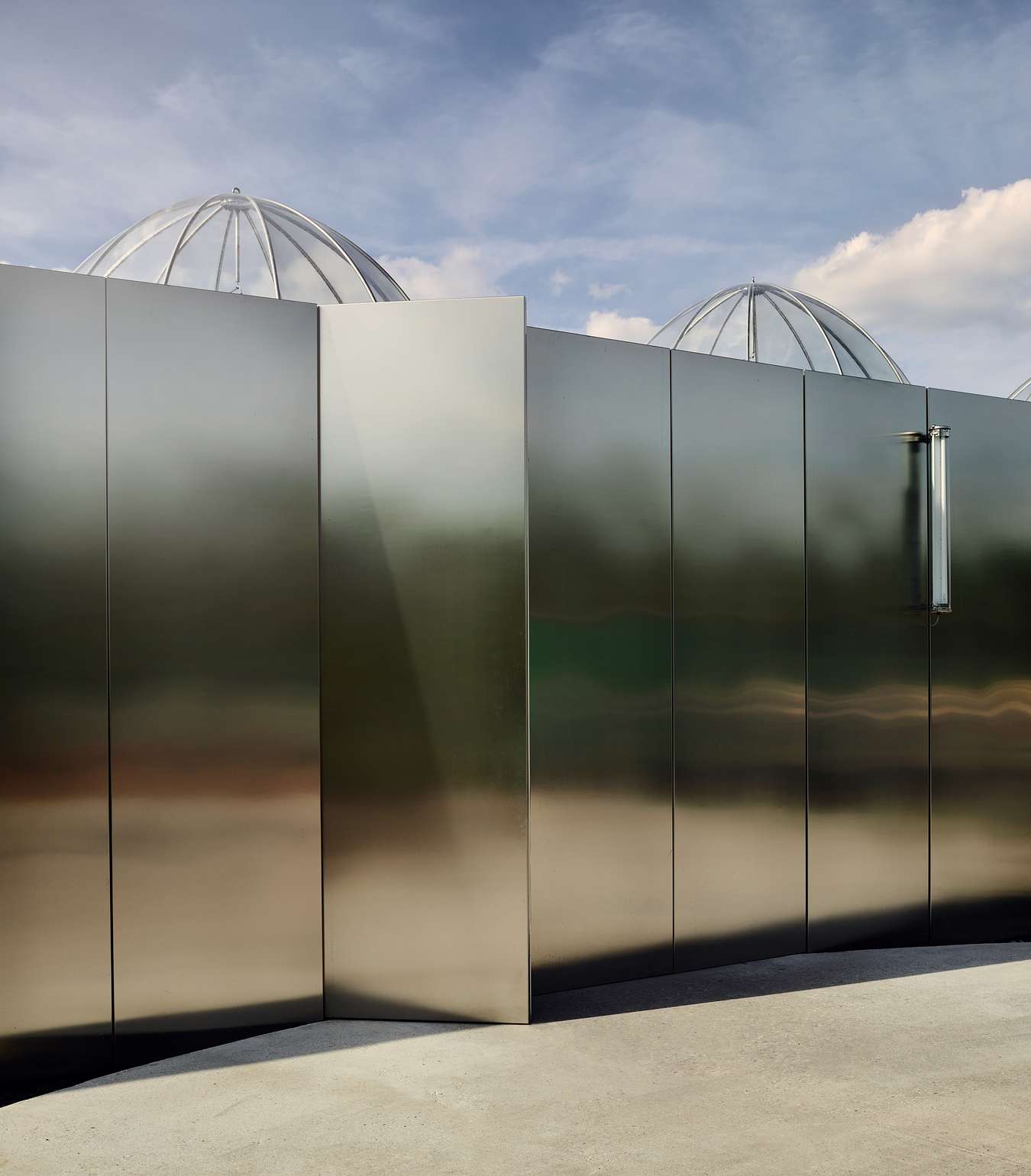 The top of the Ecotron lysimeter facility