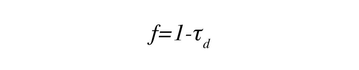 The fractional interception