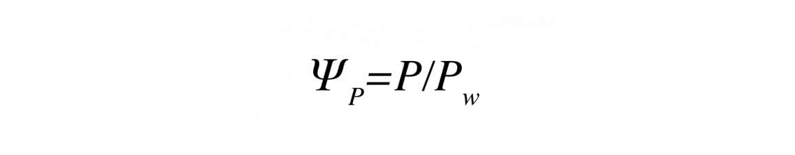Pressure Potential Equation