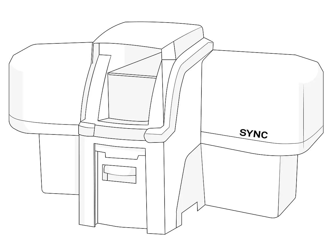 An illustration of a laser soil particle size analyzer