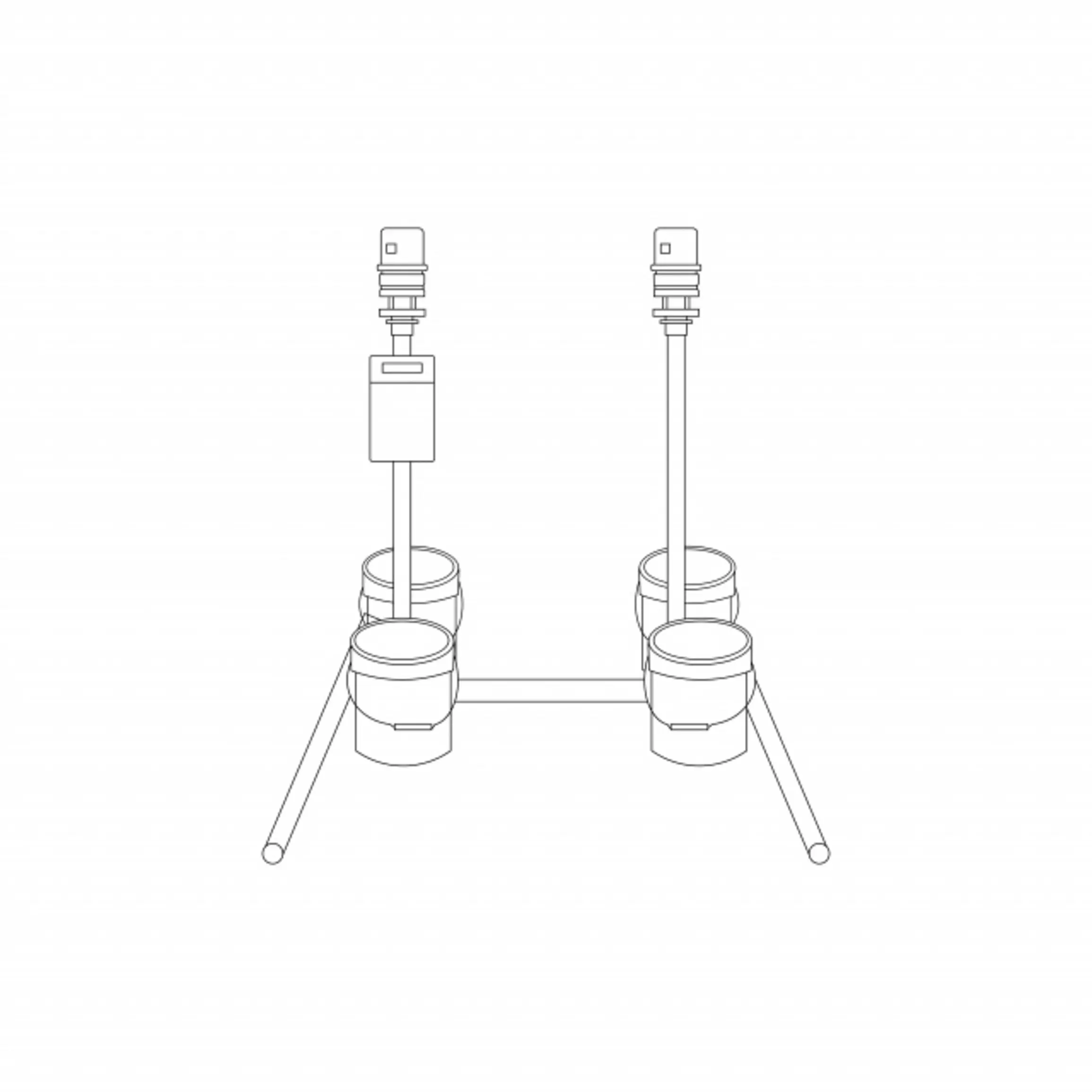 A diagram of Montana Mesonet rooftop weather station testing site setup