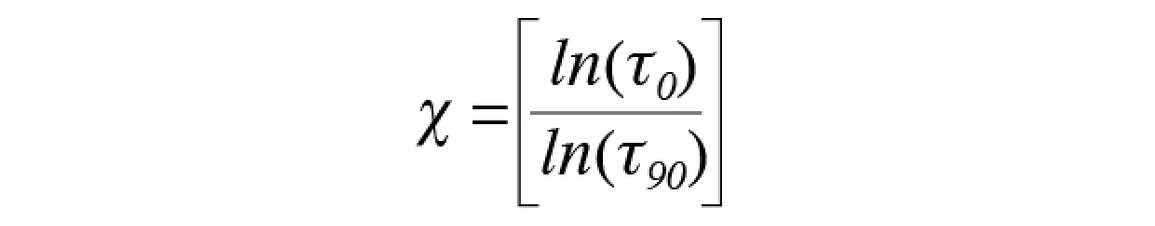 X-value for LAI Approximation Equation